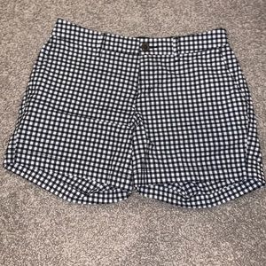 Old Navy Black Gingham Shorts